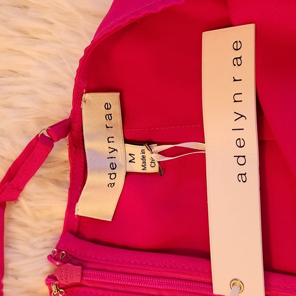 Adelyn Rae Strappy Asymmetrical Dress Size Medium - Picture 8 of 13